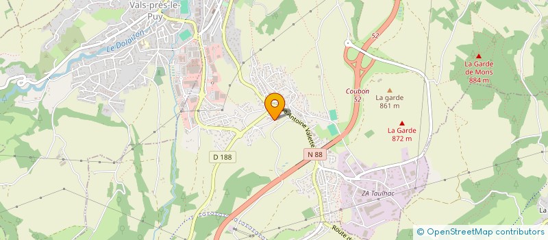 localisation de l'entreprise GIRE AUGUSTE ET FILS à LE PUY-EN-VELAY