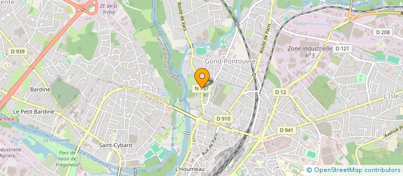 localisation de l'entreprise GIRE LOC  GOND-PONTOUVRE