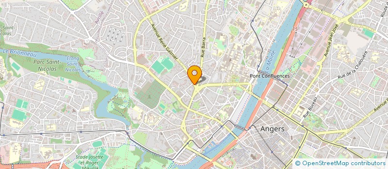 localisation de l'entreprise GIREAUD JUNEAU à ANGERS