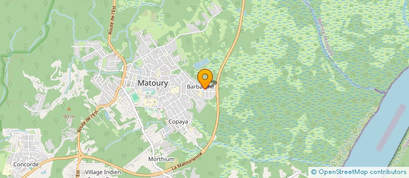 localisation de l'entreprise GIREGAL  MATOURY