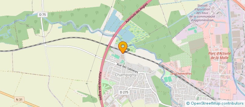 localisation de l'entreprise GIREMA CONSEIL  CHAMPIGNY