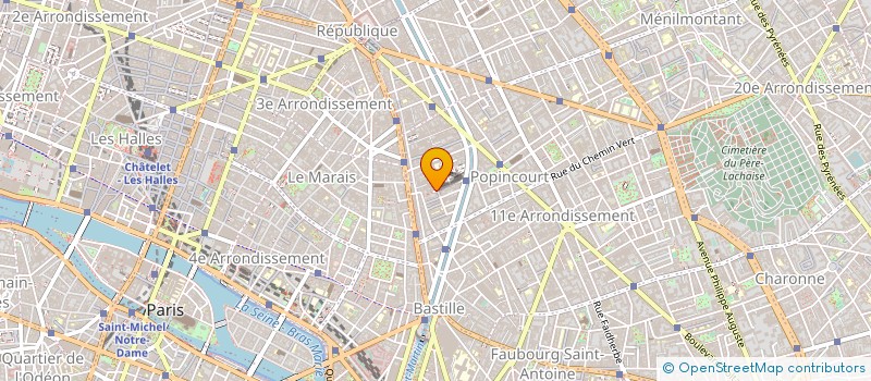 localisation de l'entreprise GIRERD CLEACH INDIVISION  PARIS