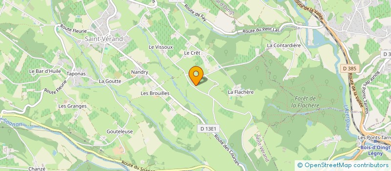 localisation de l'entreprise GIRERD DISTRIBUTION à SAINT-VERAND