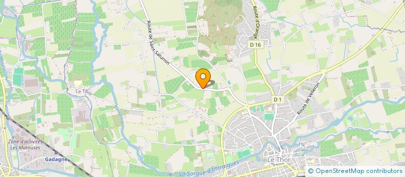 localisation de l'entreprise GIRERD FRERES  LE THOR