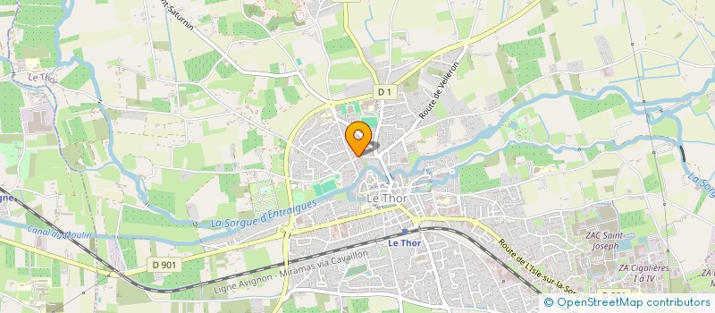 localisation de l'entreprise GIRERD LES MUSCARIS  SAUMANE-DE-VAUCLUSE