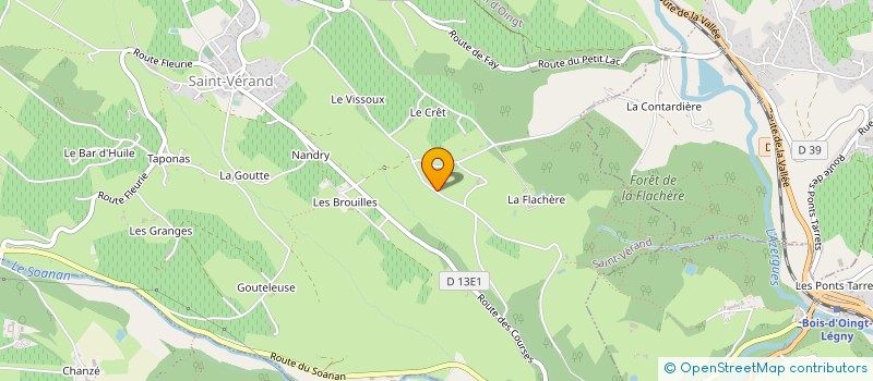 localisation de l'entreprise GIRERD NETTOYAGE  CUINZIER