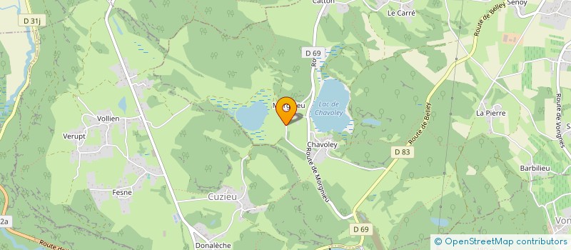 localisation de l'entreprise GIRERD OLIVIER ELECTRICITE à CEYZERIEU