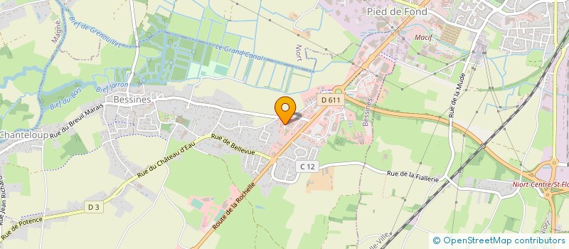 localisation de l'entreprise GIRET EQUIPEMENTS à BESSINES