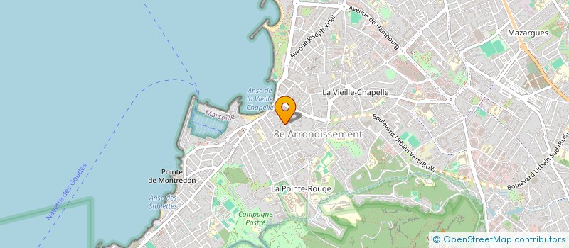 localisation de l'entreprise GIRETTO à MARSEILLE