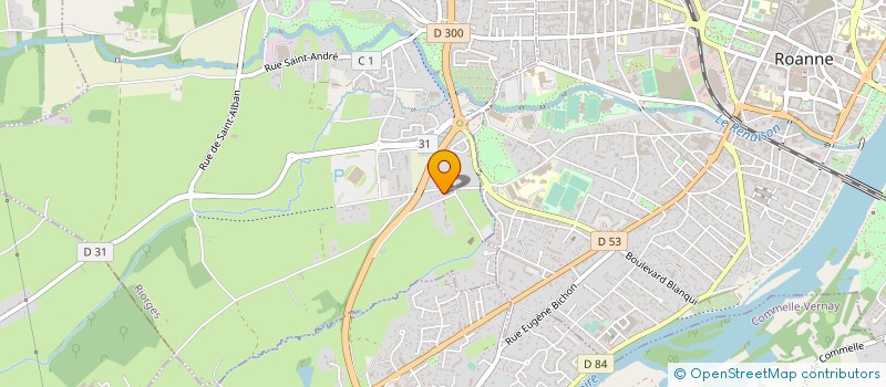 localisation de l'entreprise GIRGIN à RIORGES