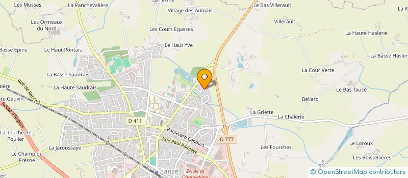 localisation de l'entreprise GIRHON INVEST  JANZE