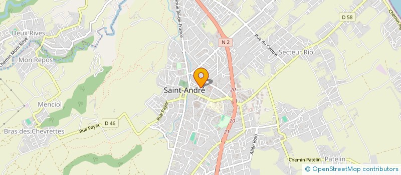 localisation de l'entreprise GIRIMBELLE BOUTIQUE à SAINT-ANDRE