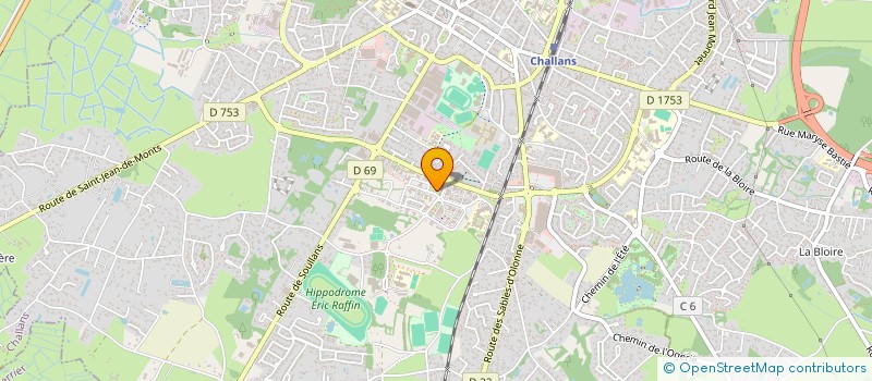 localisation de l'entreprise GIRIMMO à CHALLANS