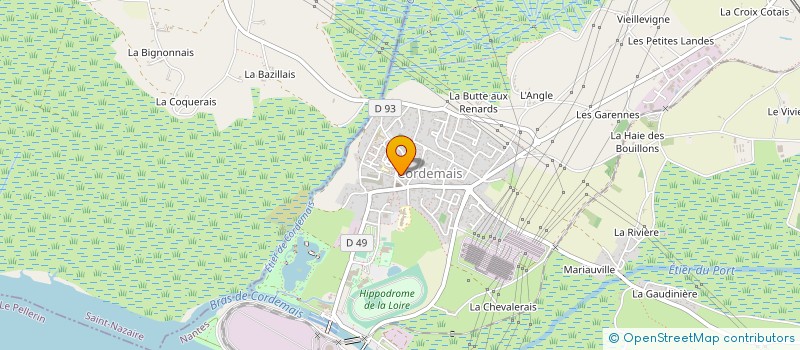 localisation de l'entreprise GIRIO  CORDEMAIS