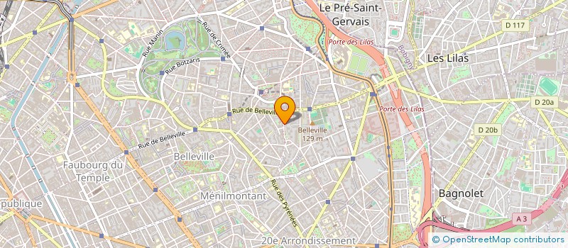 localisation de l'entreprise GIRIS SERVICES à PARIS