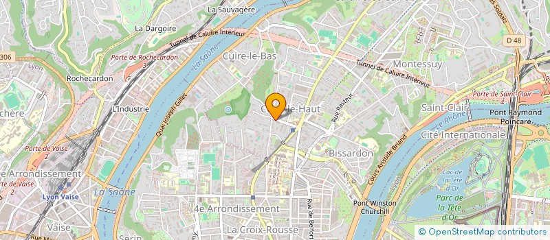 localisation de l'entreprise GIRIUM  CALUIRE-ET-CUIRE