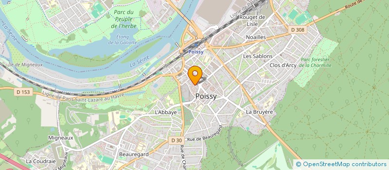 localisation de l'entreprise GIRLBOY SARL à POISSY