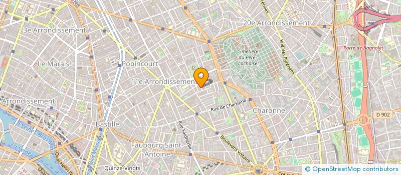 localisation de l'entreprise GIRLS & COLORS  PARIS