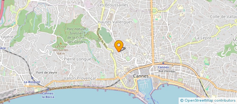 localisation de l'entreprise GIRLS POWER AMA  CANNES