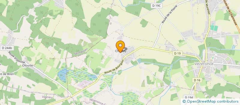 localisation de l'entreprise GIRMEN  VEZERONCE-CURTIN