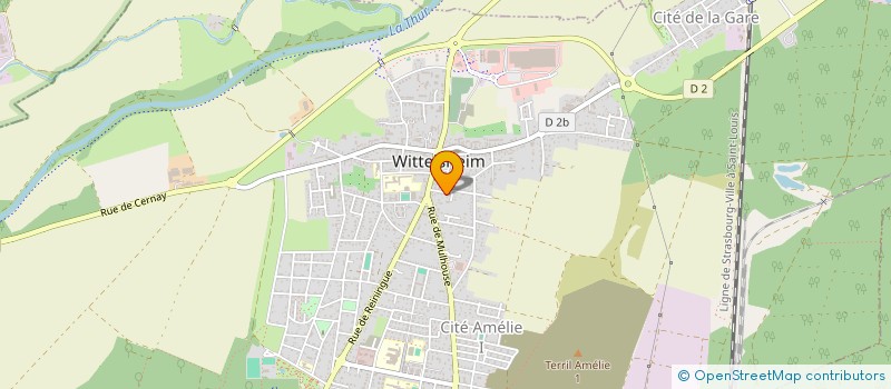 localisation de l'entreprise GIRNY SOLUTIONS ELECTRIQUES  WITTELSHEIM