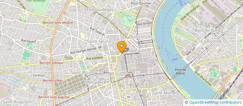 localisation de l'entreprise GIRO  BORDEAUX