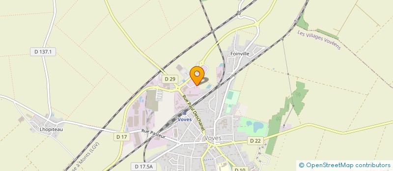 localisation de l'entreprise GIROBOIS à LES VILLAGES VOVEENS