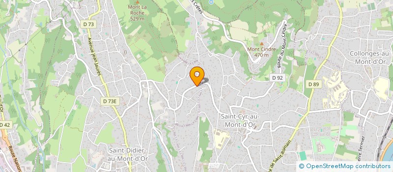 localisation de l'entreprise GIROCIMES  SAINT-DIDIER-AU-MONT-D'OR