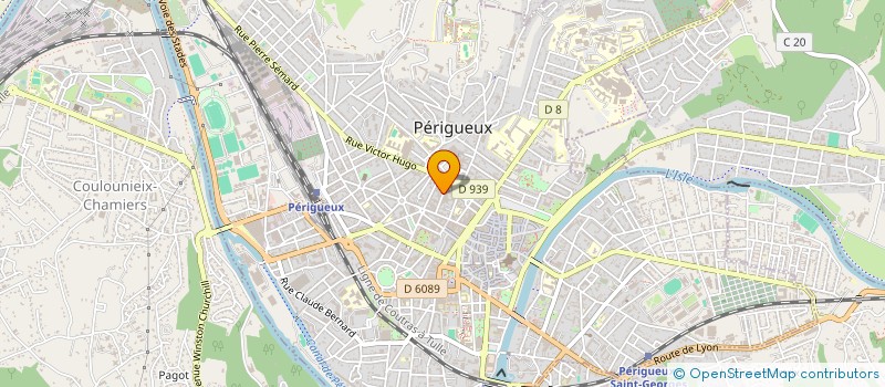 localisation de l'entreprise GIROCOM à PERIGUEUX
