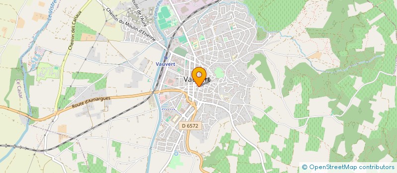localisation de l'entreprise GIROD-FUMAT à VAUVERT