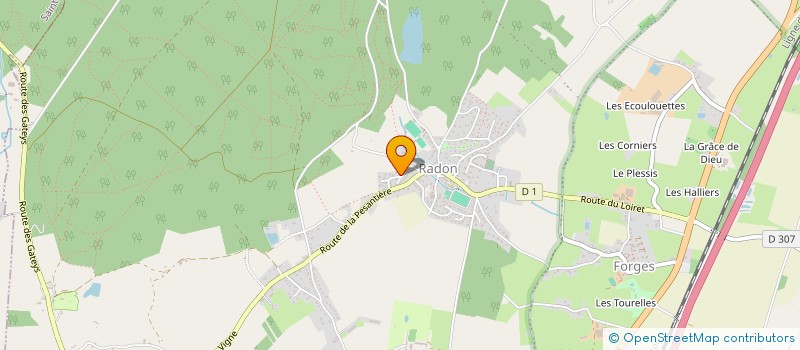 localisation de l'entreprise GIROFOLIES à SAINT-CENERI-LE-GEREI