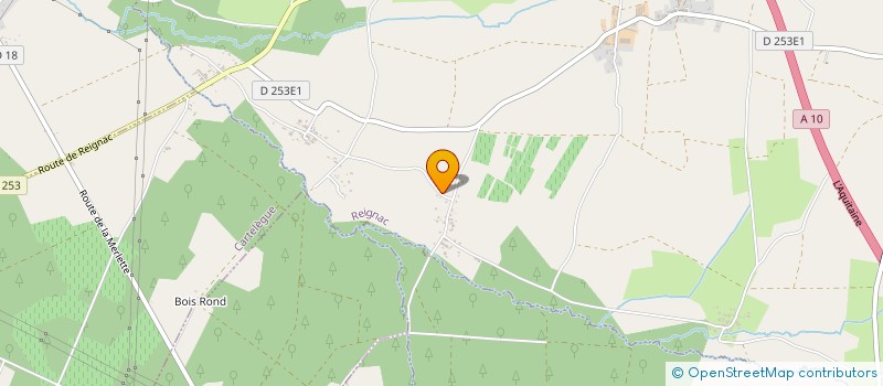 localisation de l'entreprise GIRONDE BATI ENDUIT  REIGNAC