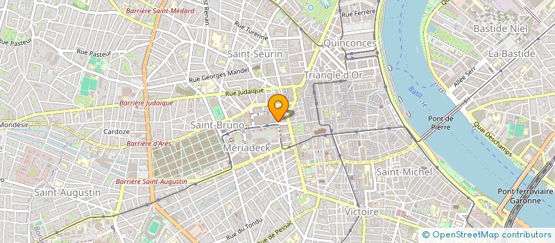 localisation de l'entreprise GIRONDE COMMERCE  BORDEAUX