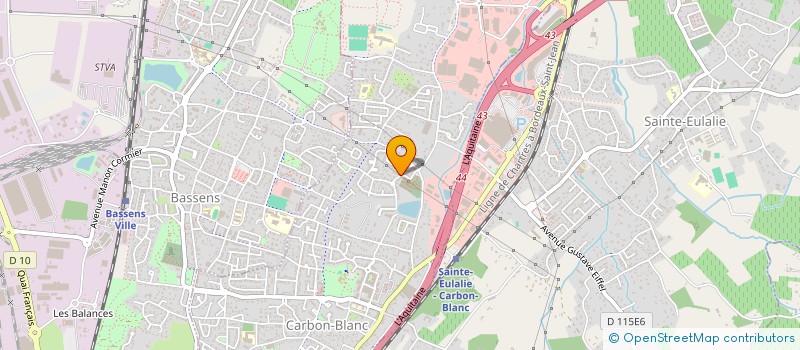 localisation de l'entreprise GIRONDE COURSES  CARBON-BLANC