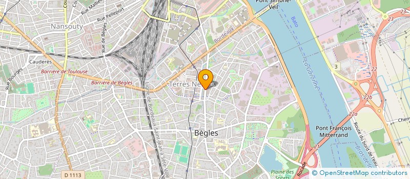 localisation de l'entreprise GIRONDE DE PLATRERIE  BEGLES