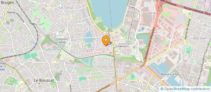 localisation de l'entreprise GIRONDE DETECTION RESEAUX  BRUGES