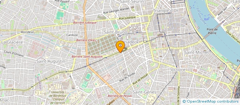 localisation de l'entreprise GIRONDE MULTI SERVICES à BORDEAUX