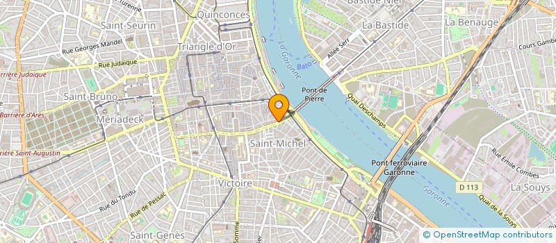 localisation de l'entreprise GIRONDE PHONE à BORDEAUX