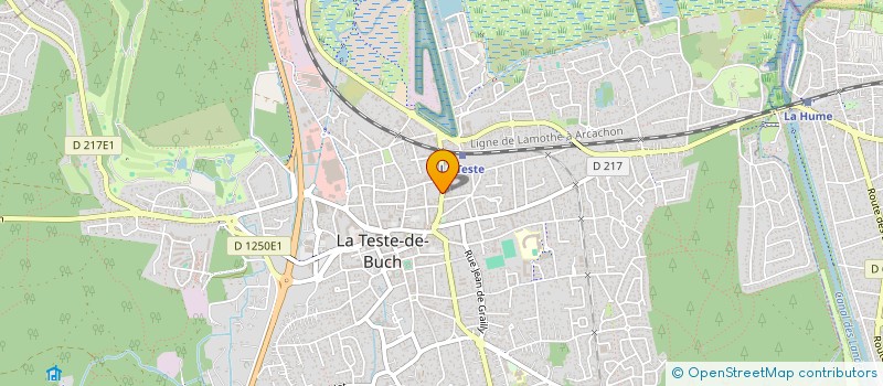 localisation de l'entreprise GIRONDELLE à LA TESTE-DE-BUCH