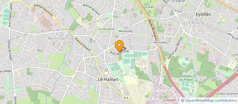 localisation de l'entreprise GIRONDINS HORIZONS  LE HAILLAN