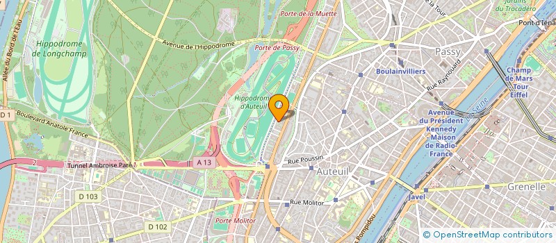 localisation de l'entreprise GIRONS LYAUTEY  PARIS