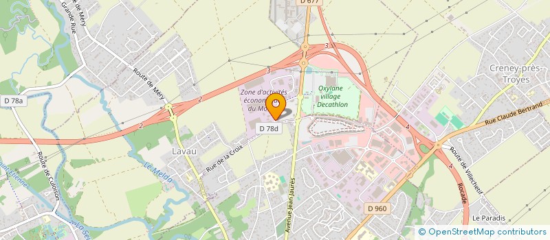 localisation de l'entreprise GIROST AUTOMOBILES  LAVAU