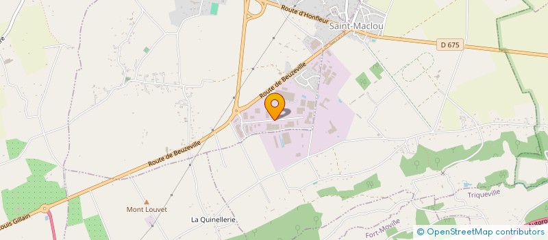 localisation de l'entreprise GIROT  BOULLEVILLE