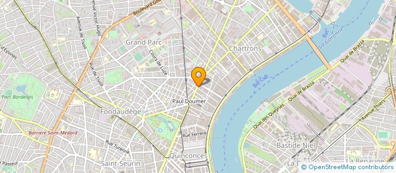 localisation de l'entreprise GIROT à BORDEAUX