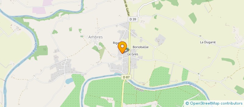 localisation de l'entreprise GIROTTO  AMBRES