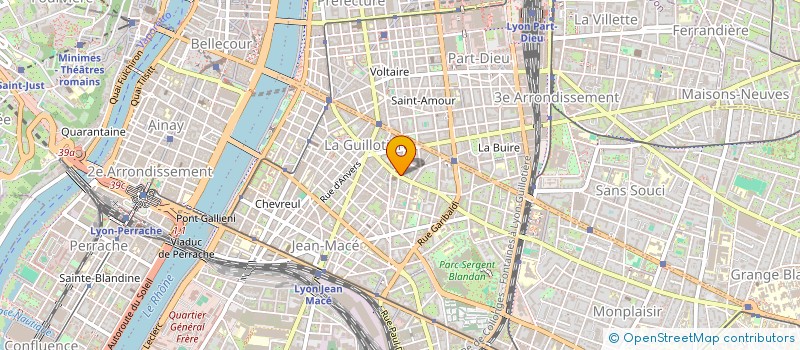 localisation de l'entreprise GIROUD  LYON