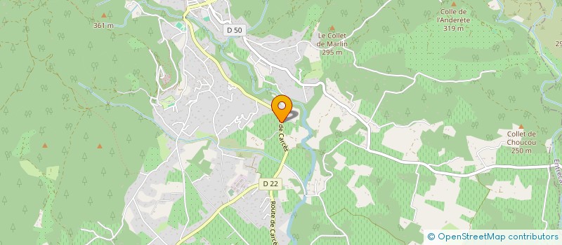 localisation de l'entreprise GIROUD FAMILY  COTIGNAC