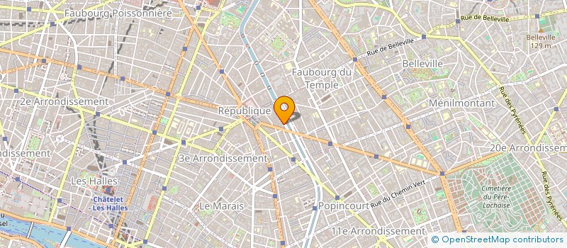 localisation de l'entreprise GIROUETTE CREATIONS  PARIS