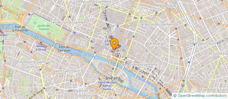 localisation de l'entreprise GIRS GROUPEMENT INGENIEURS RESEAU SYSTEM à PARIS
