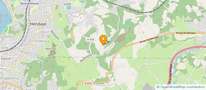 localisation de l'entreprise GIS à URRUGNE